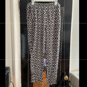 Patterned leisure pants